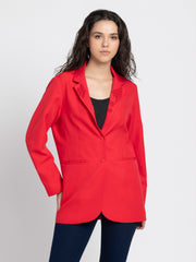 Red Blazer from Shaye , Blazers for women