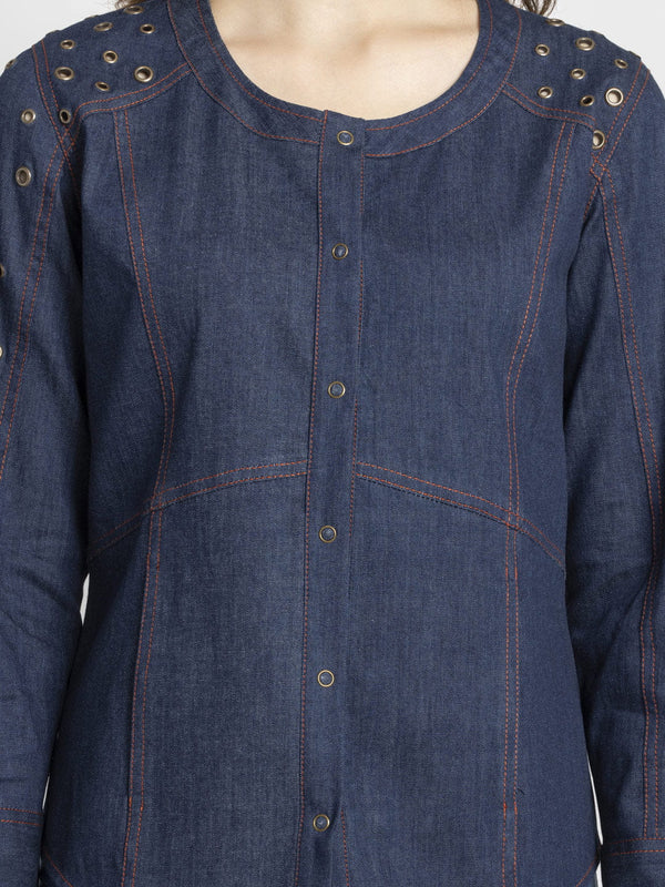 Austin Denim Shirt from Shaye India , Shirt for women