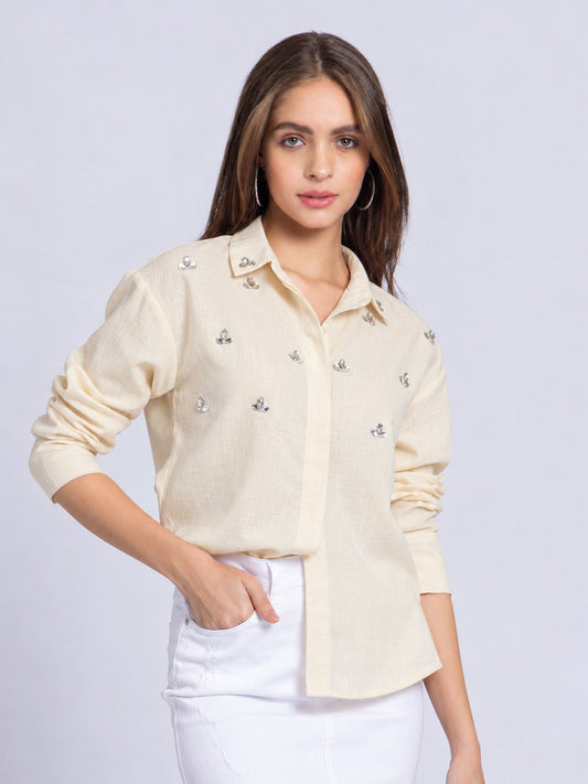 Tamara Shirt - Beige