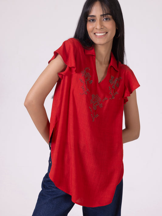Coralia Top from Shaye India , Top for women