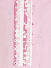 Pink Embroidered Kurta & Palazzo Set from Shaye , Kurta Set for women