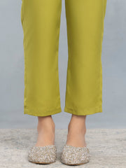 Lime Green Pant from Shaye India , Pants for women