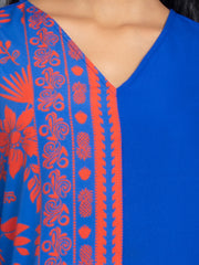 A line Asymmetric Embroidered Kurta from Shaye India , Kurta for women