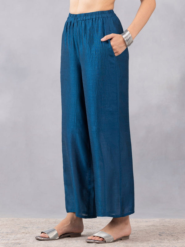 Teal Blue Embroidered Kurta Set With Dupatta from Shaye , Kurta Set for women