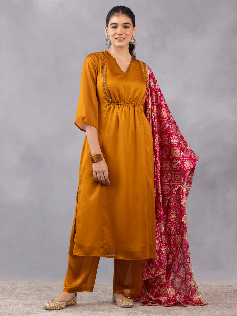 Sequin Embroidered Kurta Set with Dupatta from Shaye , Kurta Set for women