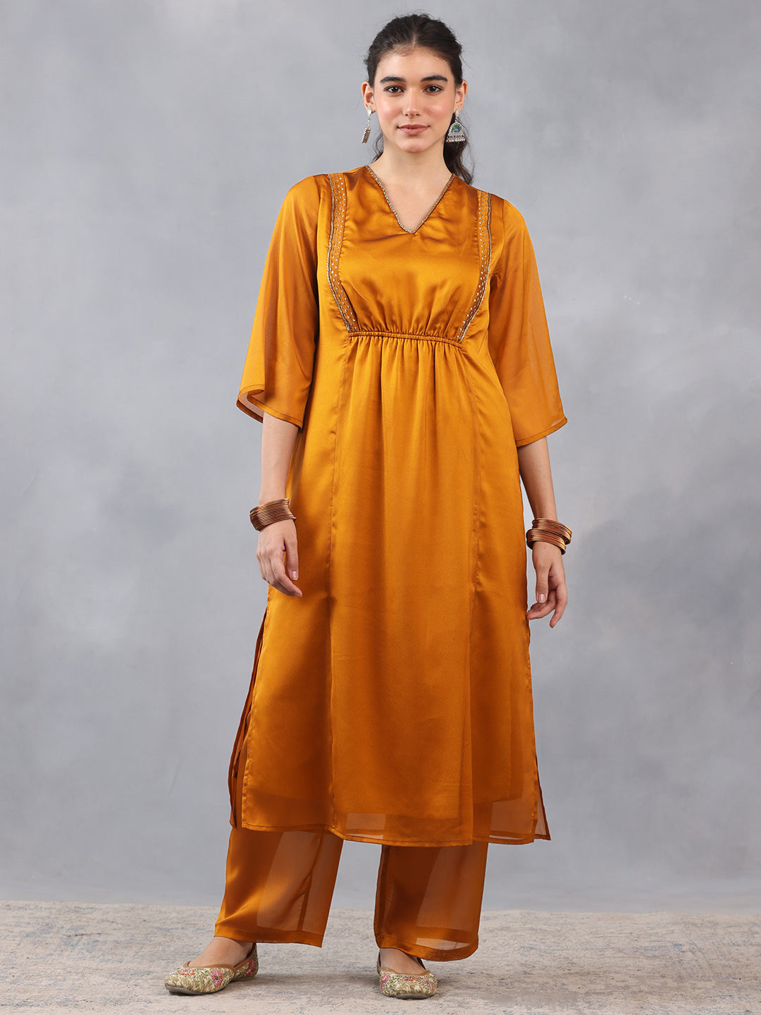 Straight Embroidered Kurta from Shaye India , Kurta for women
