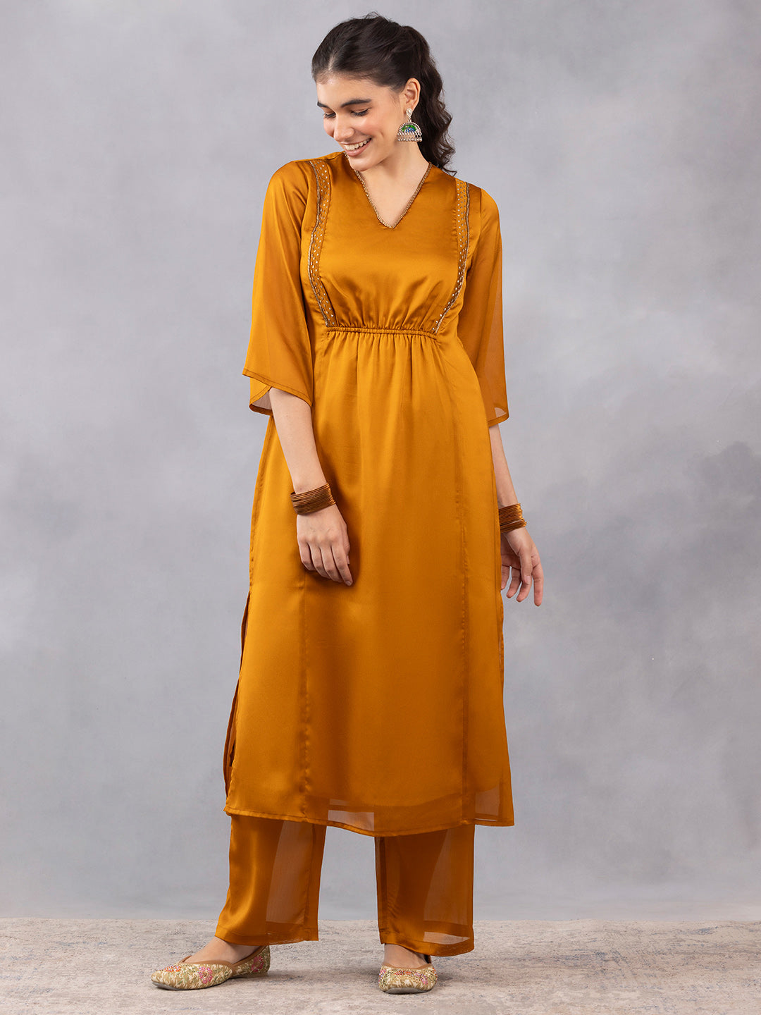 Straight Embroidered Kurta from Shaye India , Kurta for women