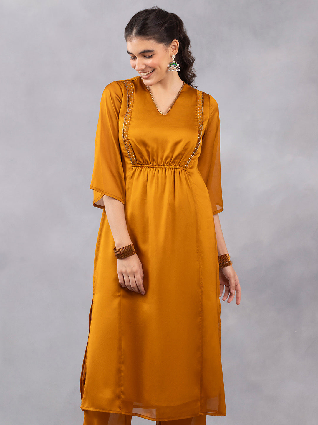 Straight Embroidered Kurta from Shaye India , Kurta for women