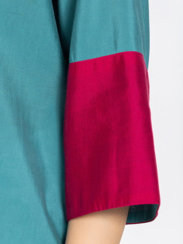 Green Sequin Work Kurti from Shaye India , Kurti for women