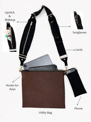 Ginza Bag (Brown) from Shaye India , Bag for women