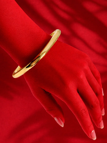 Modern Muse Square Cuff Gold Bracelet from Shaye India , Bracelet for women