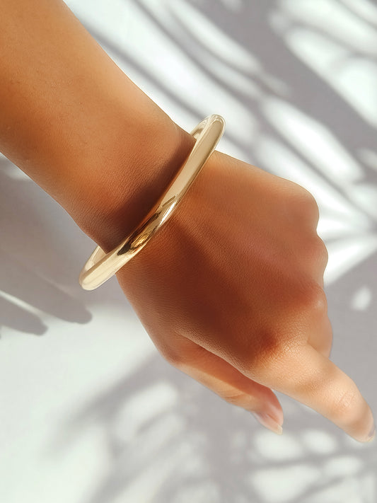 Modern Muse Square Cuff Gold Bracelet from Shaye India , Bracelet for women