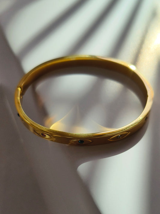 Lumi Eye Gold Bracelet from Shaye India , Jewellery for women