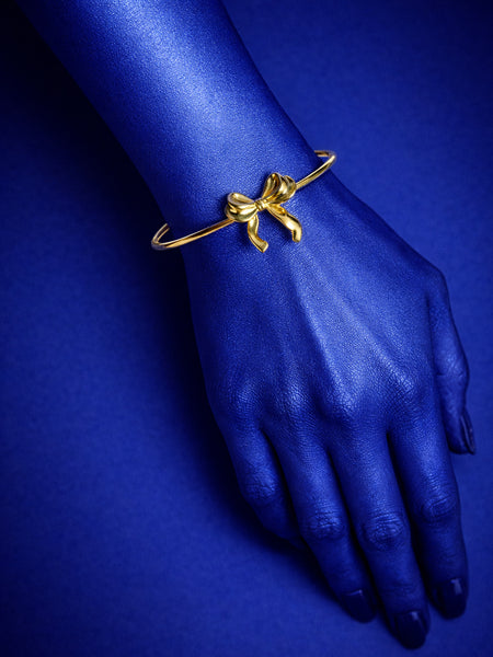 BowBelle Gold Cuff Bracelet from Shaye India , Jewellery for women