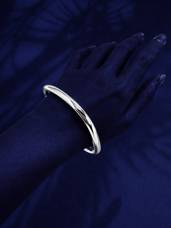 Silver Geo Frame Square Cuff Bracelet from Shaye India , Jewellery for women