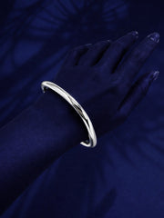 Silver Geo Frame Square Cuff Bracelet from Shaye India , Jewellery for women