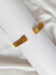 Minimal luxe Gold Plated Bracelet