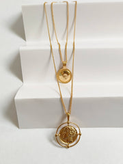 Retro Charm Necklace