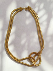Eternal Knot Gold Necklace from Shaye India , Jewellery for women