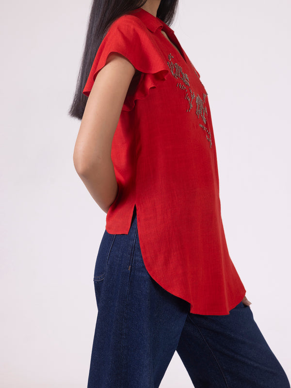 Coralia Top from Shaye India , Top for women