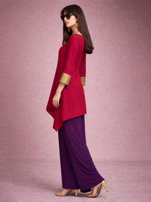 Celebrate Top and Dhoti Pants Set from Shaye India , Co-ord set for women