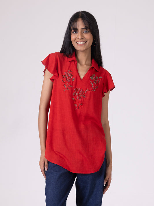 Coralia Top from Shaye India , Top for women