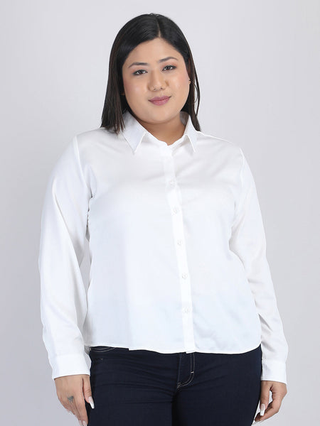 White Button Down Shirt from Shaye , Shirt for women