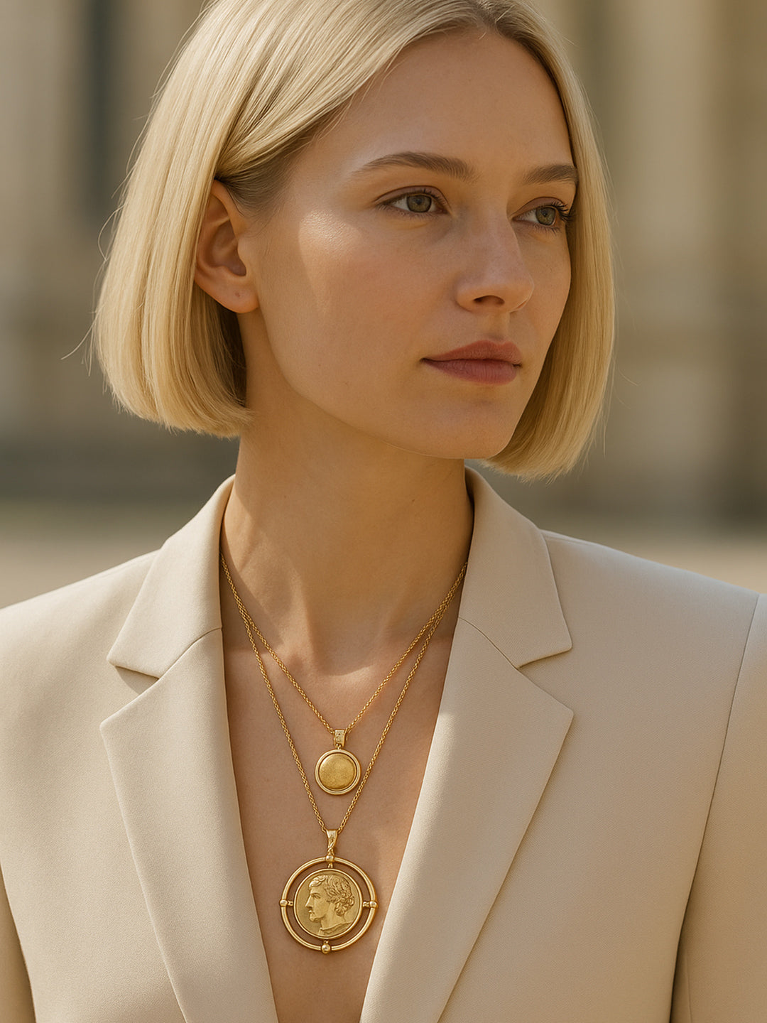 Retro Charm Necklace from Shaye India , Jewellery for women