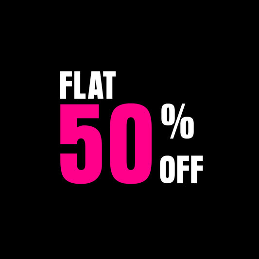 Flat 50% Off