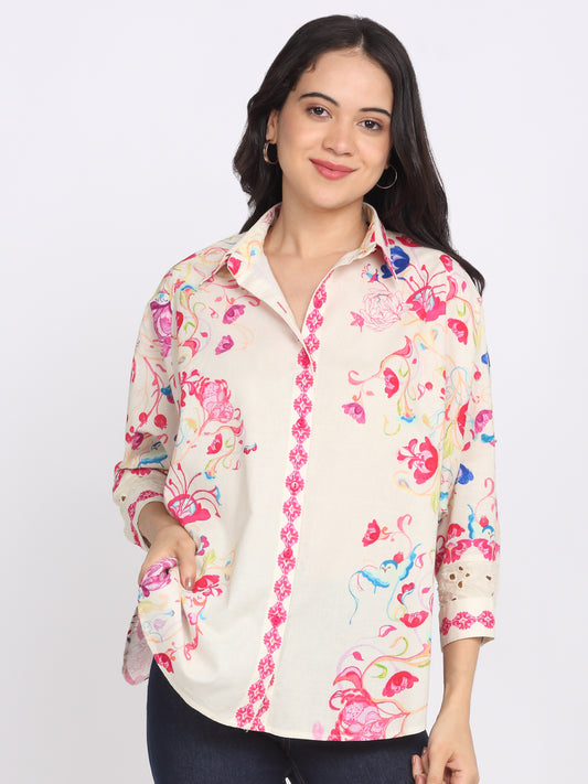 Lydia Shirt from Shaye India , Shirts for women
