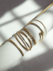 Shimmer Gold Stack Bracelet Set from Shaye India , Jewellery for women