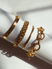 Sunbeam Stacked Bracelet Set from Shaye India , Jewellery for women