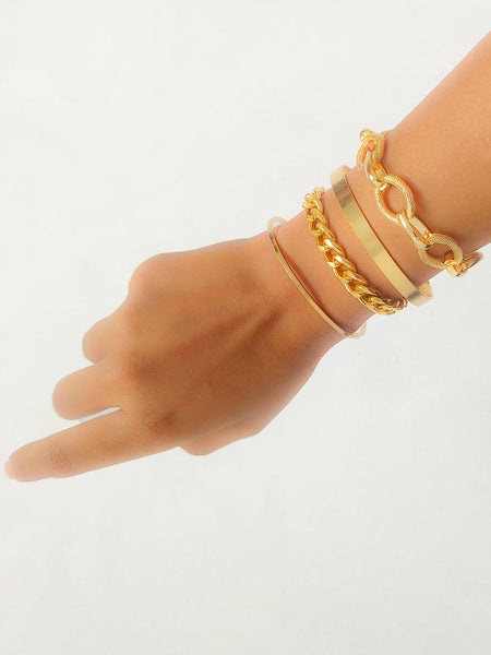 Sunbeam Stacked Bracelet Set from Shaye India , Jewellery for women