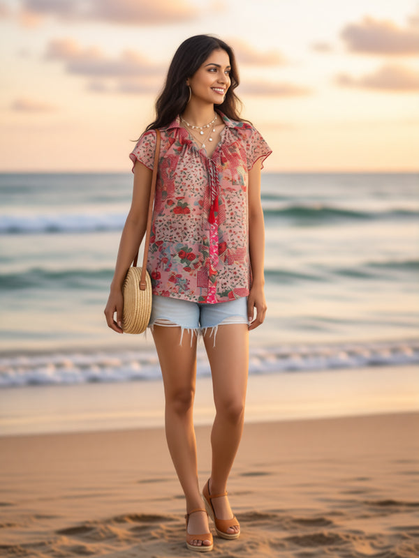 Novara Shirt from Shaye India , Shirts for women