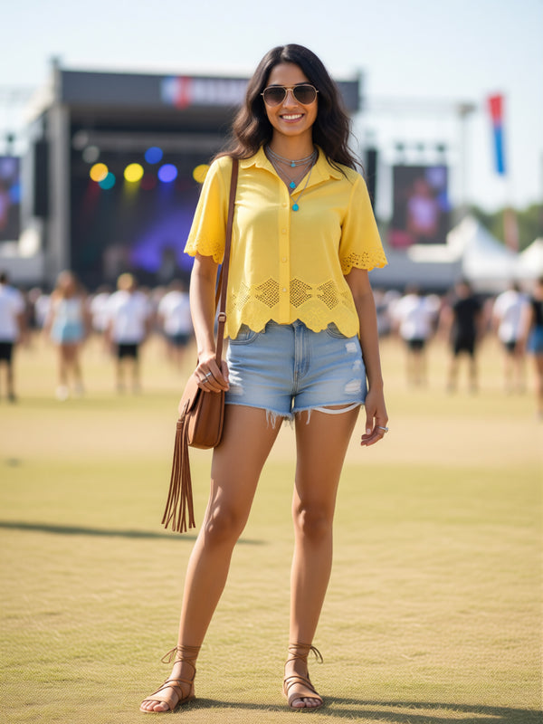 Sunshine Top from Shaye India , Top for women