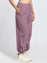 Full front view of Capri Pants featuring cargo patch pockets slant pockets and ultra soft breathable cotton fabric