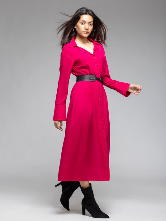 Svelte Shirt Dress from Shaye India , Dress for women