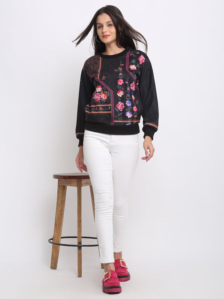 Superbe Sweatshirt from Shaye India , Sweatshirt for women