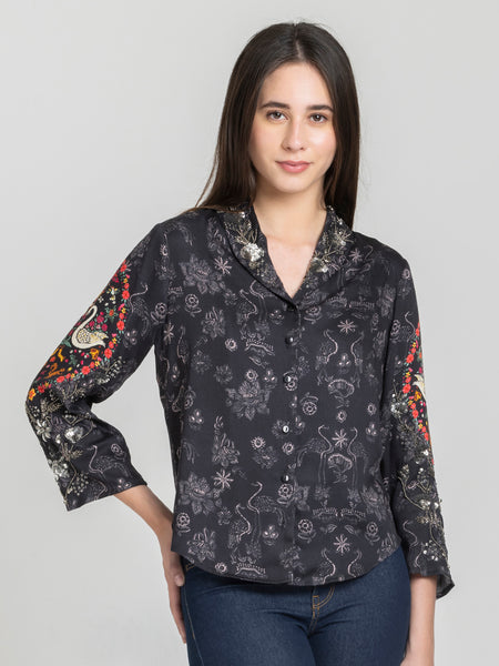 Midnight Shirt from Shaye India , Shirts for women