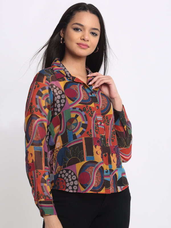 Prisma Shirt from Shaye India , Shirts for women