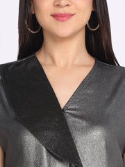 Shaye silver top knit drop for women detail view