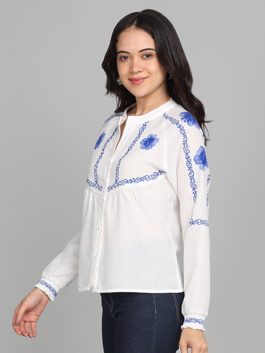 Greece Shirt from Shaye India , Shirts for women