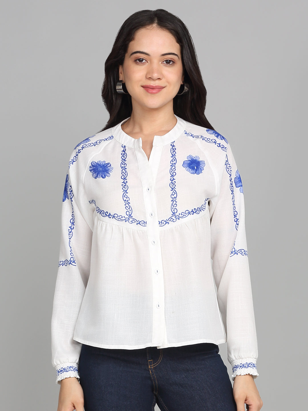 Greece Shirt from Shaye India , Shirts for women