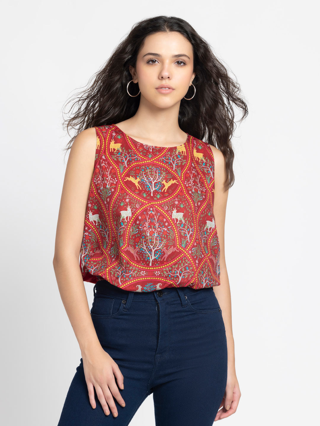 Georgina Top from Shaye , Budget Top for women