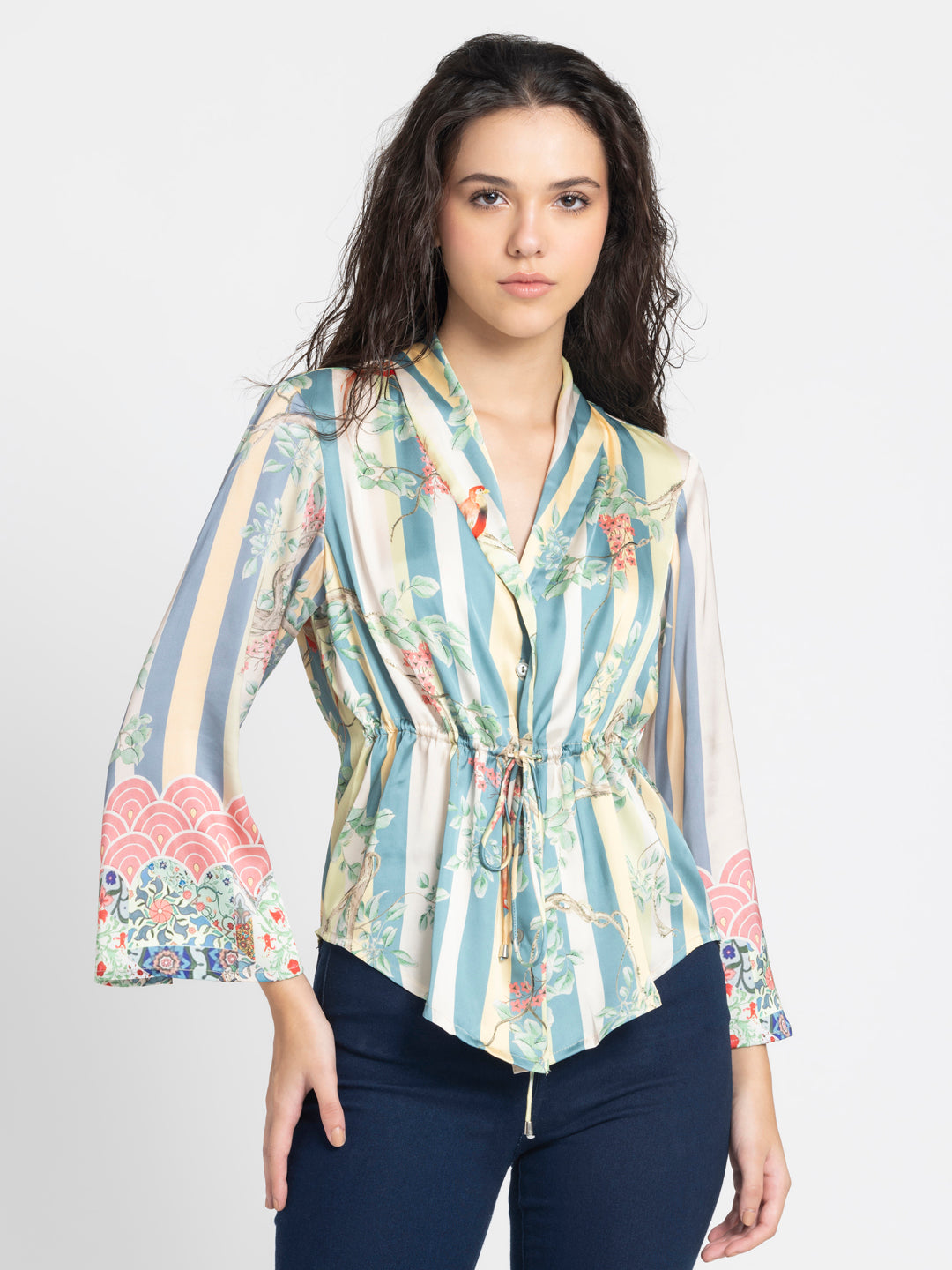 Emm Cinched Shirt Jacket from Shaye , Shirt for women