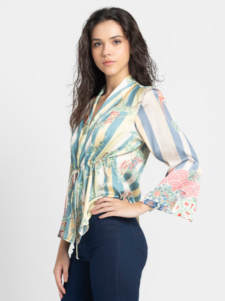 Emm Cinched Shirt Jacket from Shaye , Shirt for women