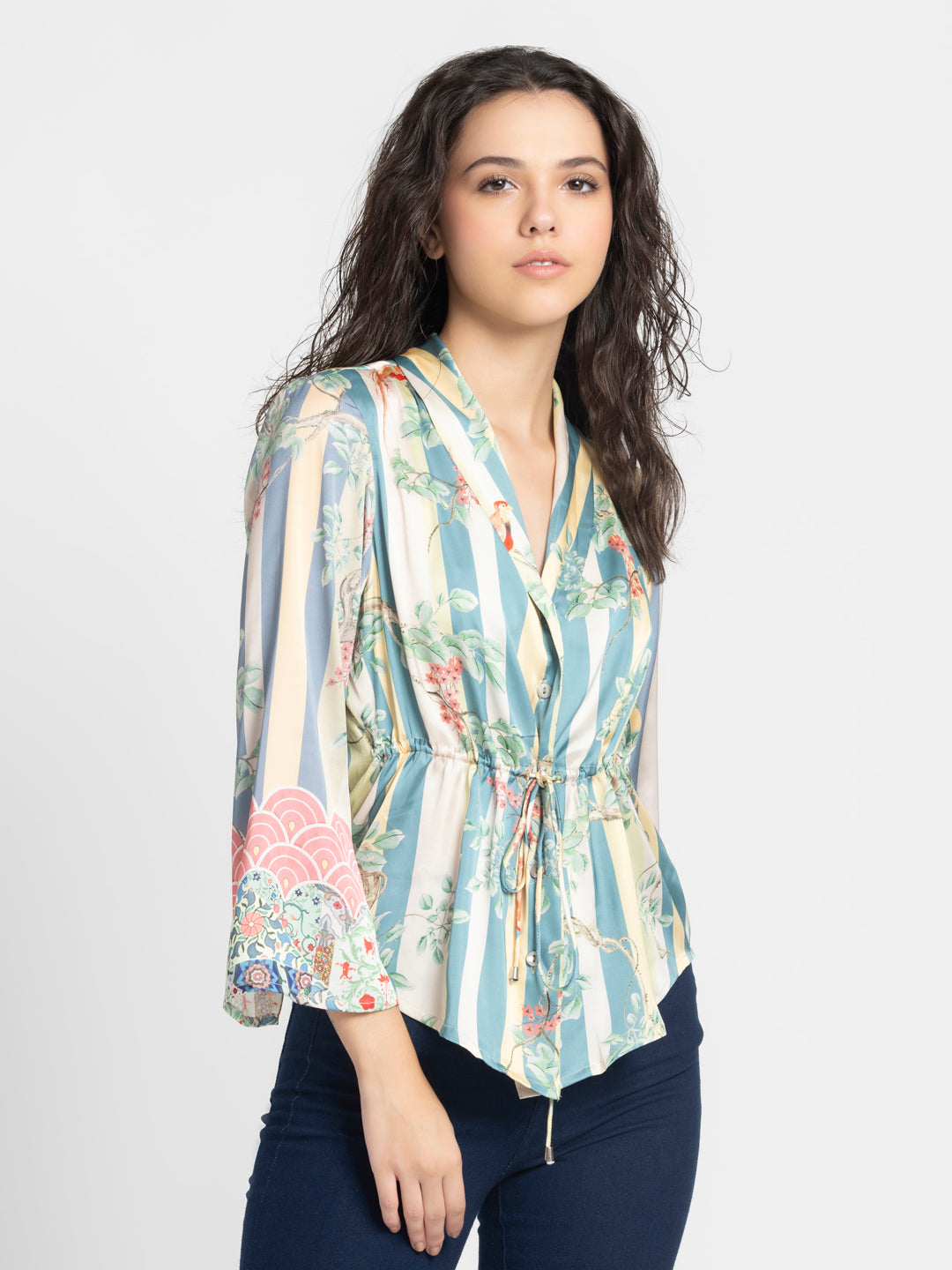 Emm Cinched Shirt Jacket from Shaye , Shirt for women