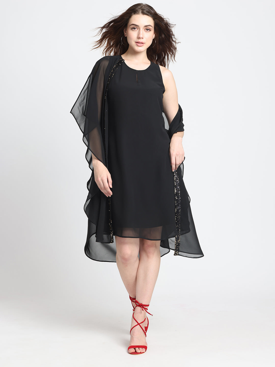 Evening Cape Dress from Shaye , Dress for women