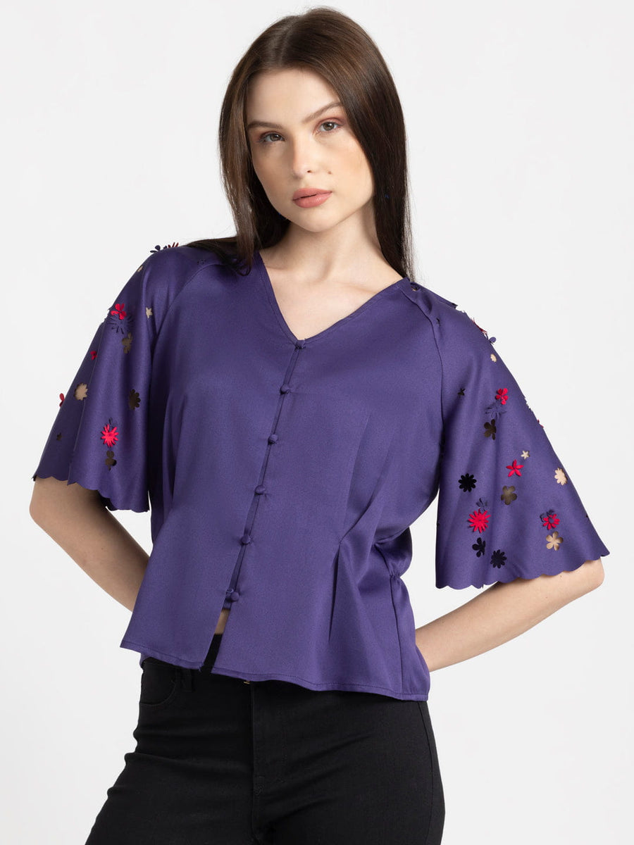 Belen Peplum Shirt from Shaye , Shirt for women