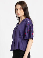 Belen Peplum Shirt from Shaye , Shirt for women